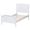 Baxton Studio Mariana Classic and Traditional White Finished Wood Full Size Platform Bed 224-12537-ZORO - alternate 2